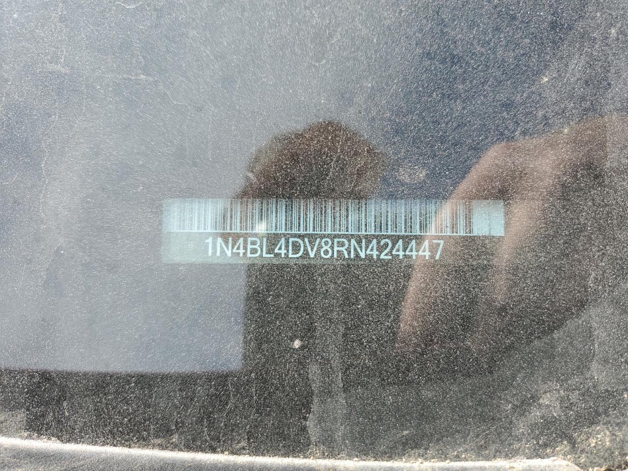 2024 NISSAN ALTIMA SV VIN:1N4BL4DV8RN424447
