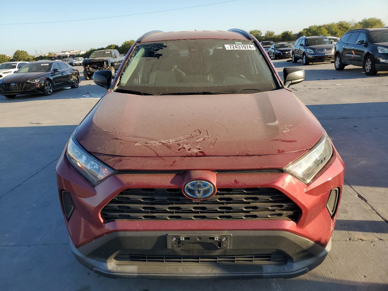 2022 TOYOTA RAV4 LE VIN:2T3LWRFV0NW143777