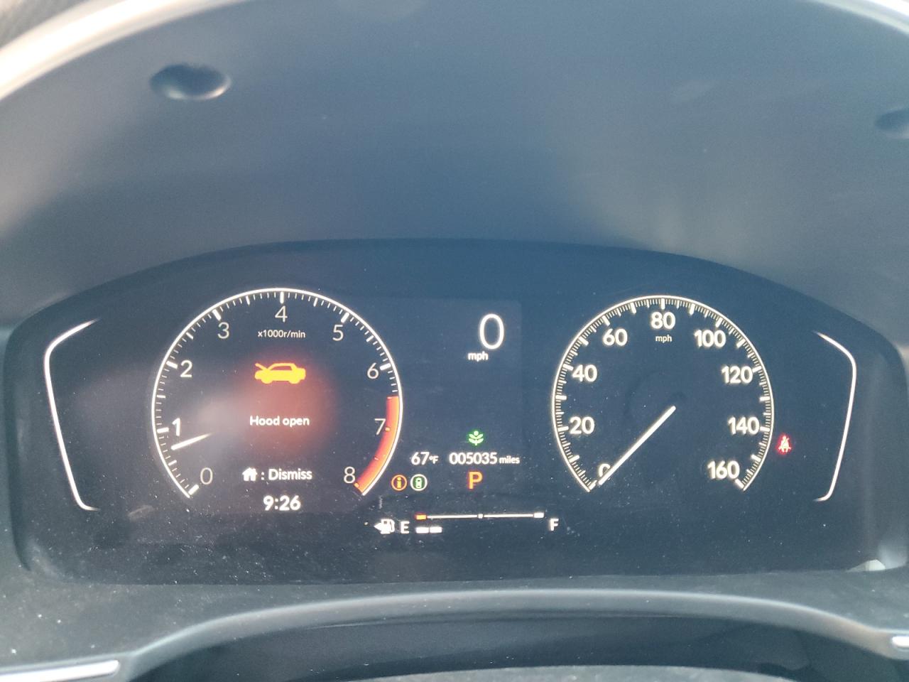 2024 HONDA CIVIC EXL VIN:19XFL1H78RE008019