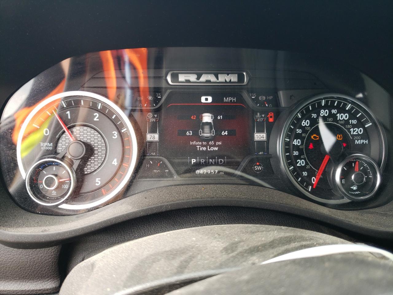 2022 RAM 2500 LARAMIE VIN:3C6UR5NL0NG289284