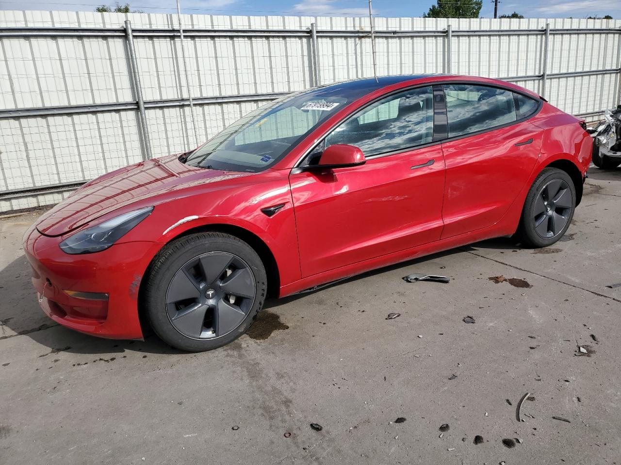 2023 TESLA MODEL 3  VIN:5YJ3E1EB4PF662478