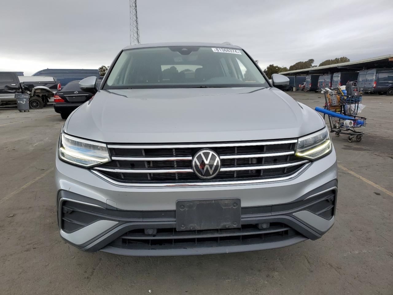 2022 VOLKSWAGEN TIGUAN SE VIN:3VV3B7AX6NM145738