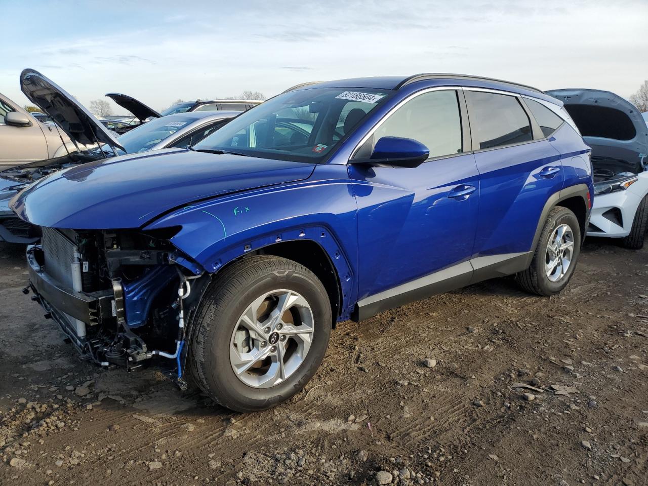 2024 HYUNDAI TUCSON SEL VIN:5NMJBCDE3RH304457