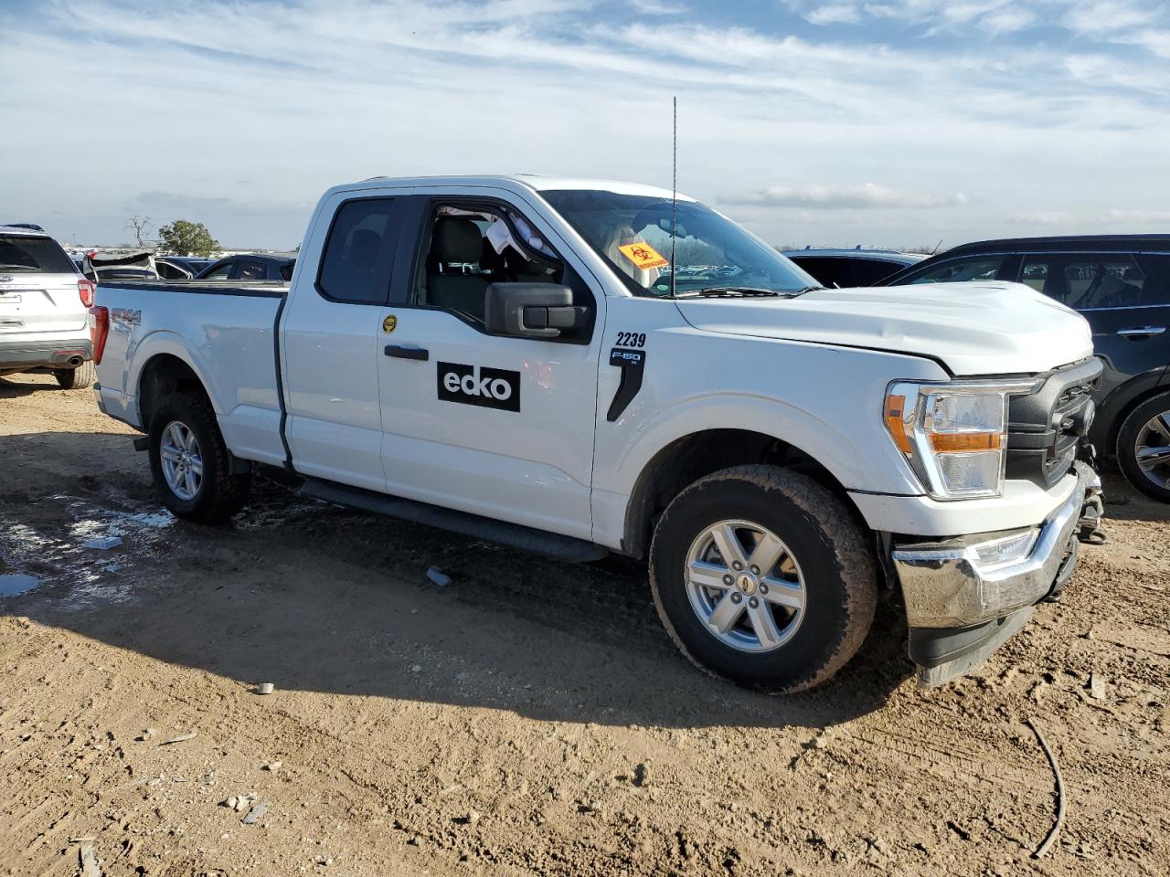 2022 FORD F150 SUPER CAB VIN:1FTEX1EP3NFA58993