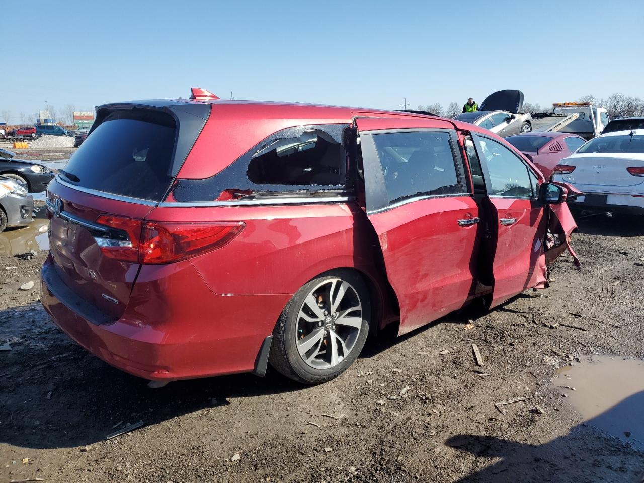 2023 HONDA ODYSSEY TOURING VIN:5FNRL6H81PB038246