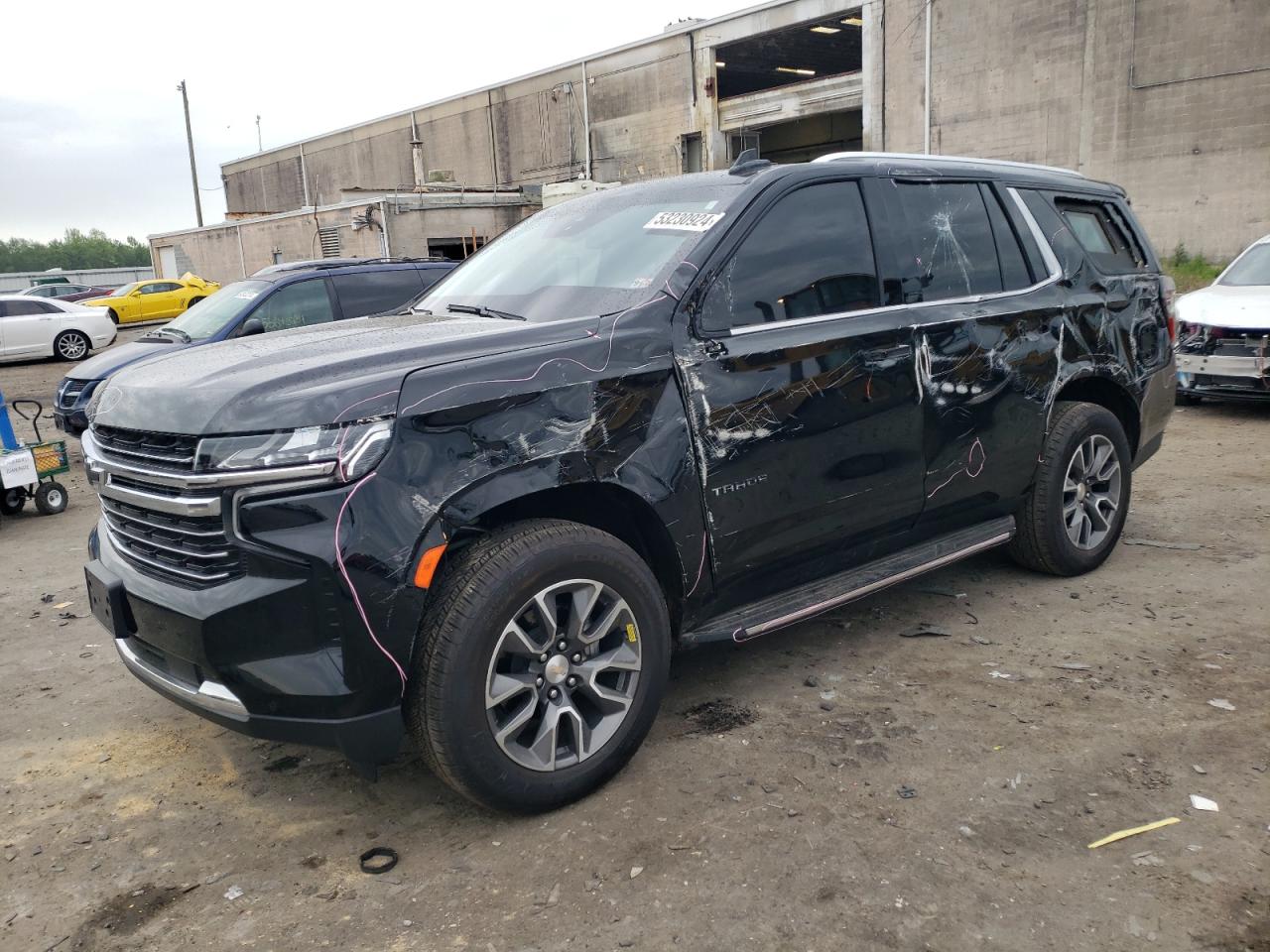 2022 CHEVROLET TAHOE K1500 LT VIN:1GNSKNKD6NR154206