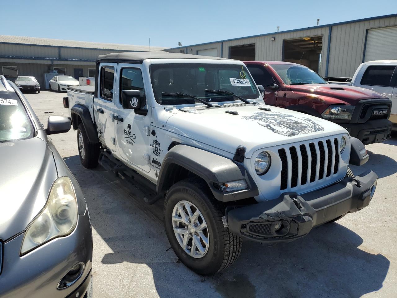 2023 JEEP GLADIATOR SPORT VIN:1C6HJTAG1PL552202