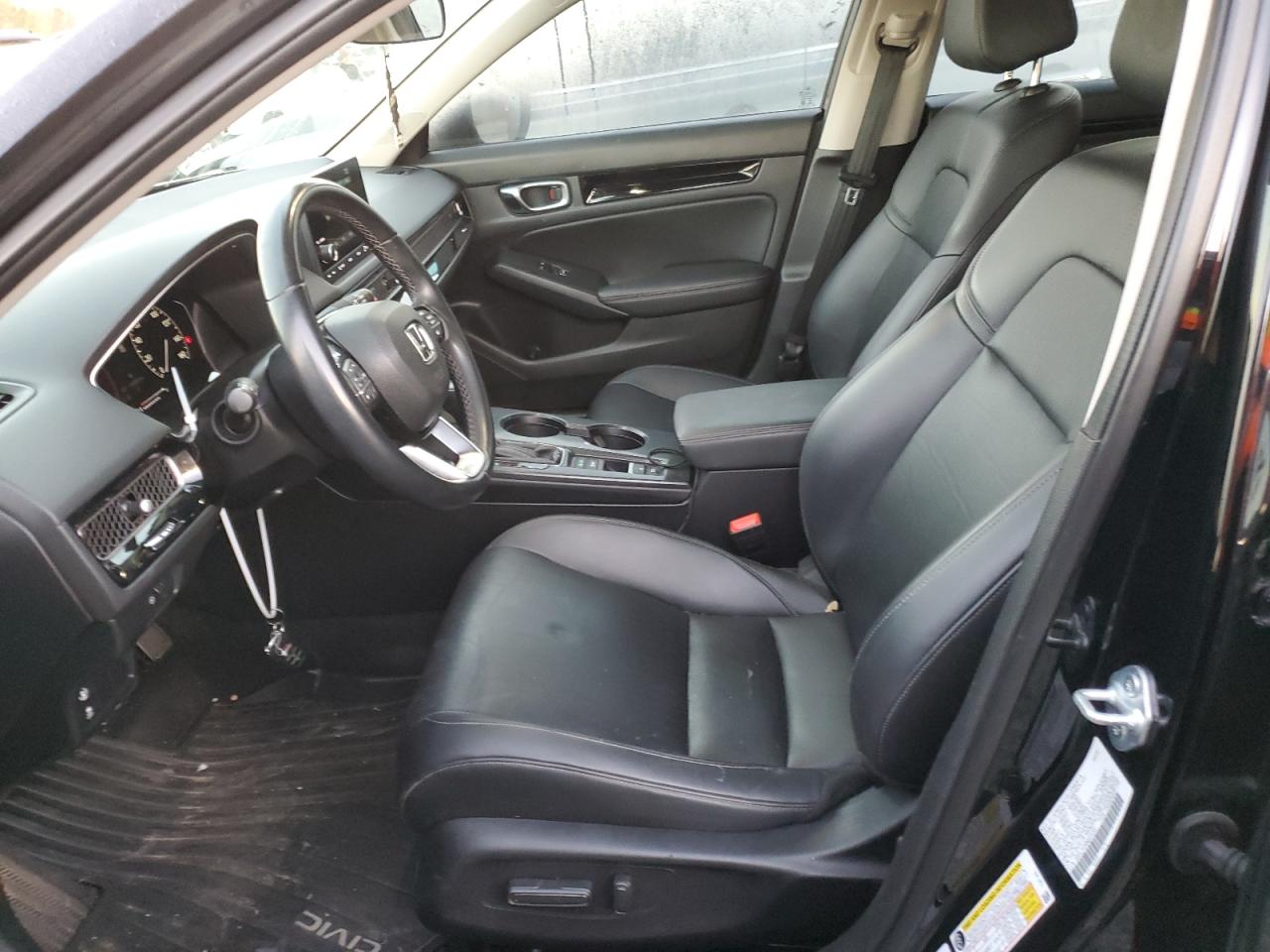 2022 HONDA CIVIC EXL VIN:19XFL1H76NE015707