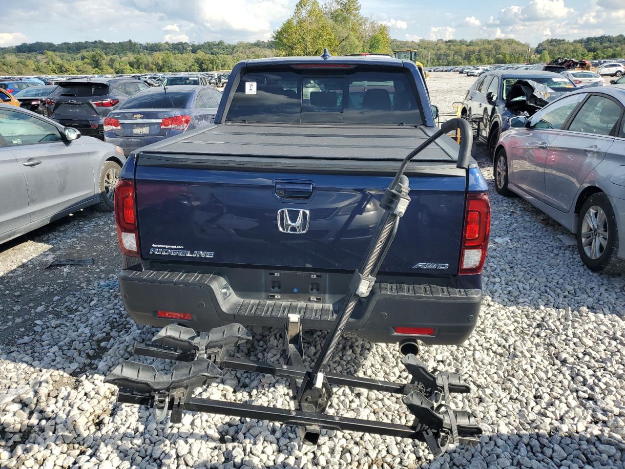 2022 HONDA RIDGELINE RTL VIN:5FPYK3F78NB034707