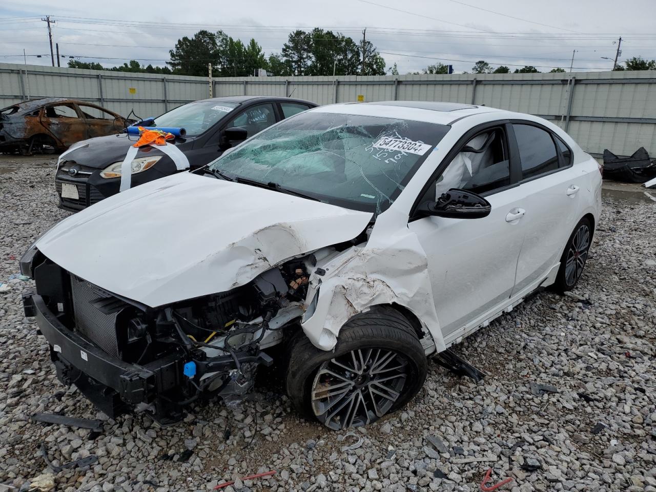 2022 KIA FORTE GT VIN:3KPF44AC8NE460052