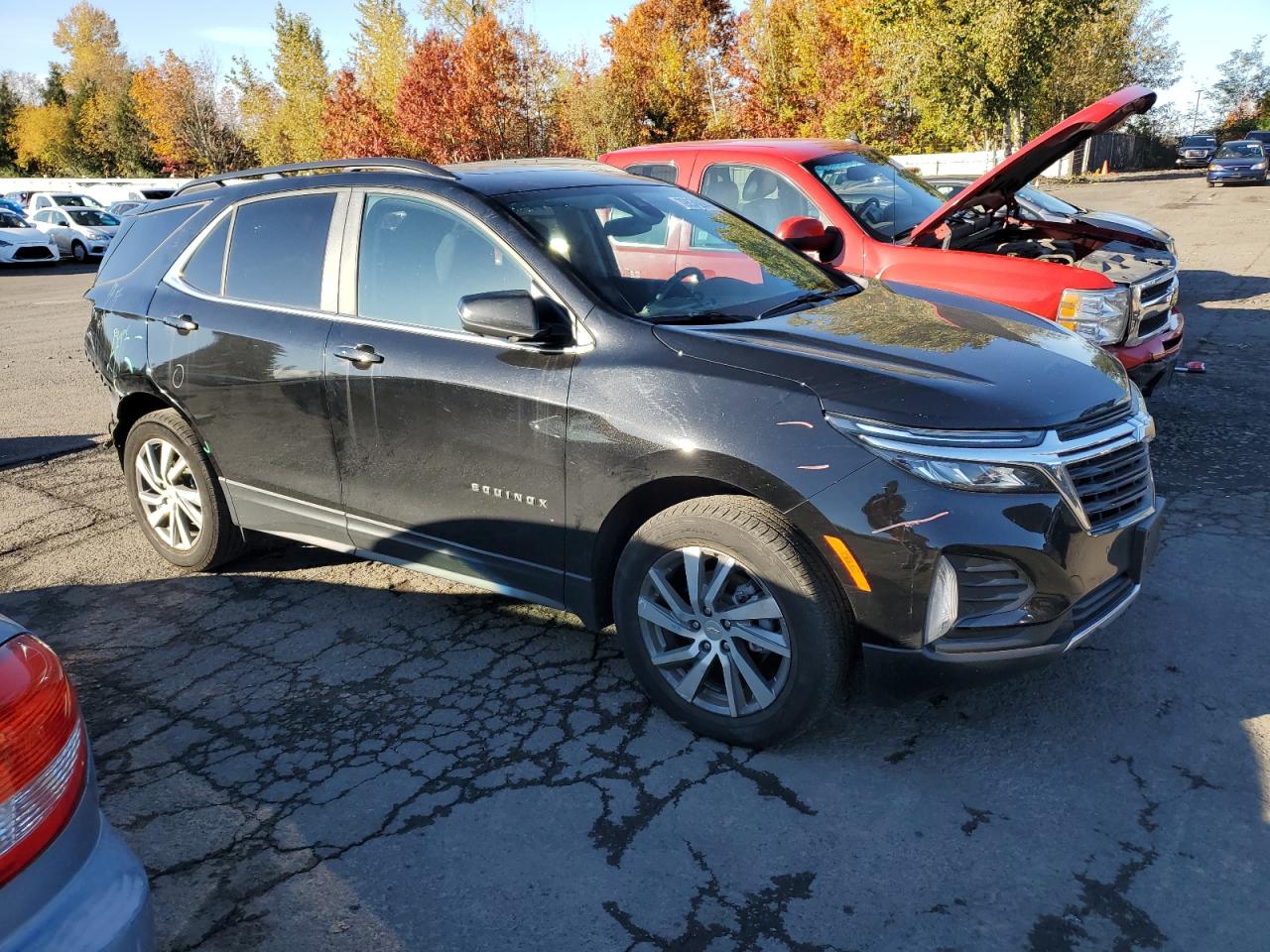 2022 CHEVROLET EQUINOX LT VIN:3GNAXUEV3NL314349