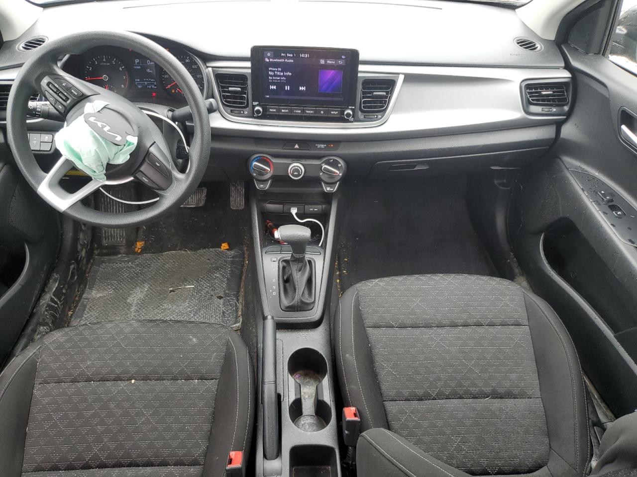 2022 KIA RIO LX VIN:3KPA24AD7NE496050