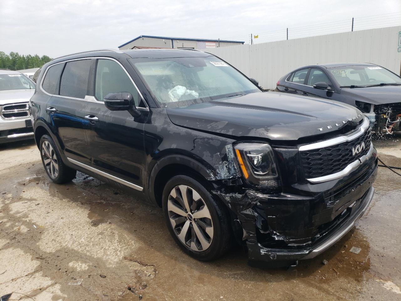 2022 KIA TELLURIDE S VIN:5XYP6DHC7NG318363