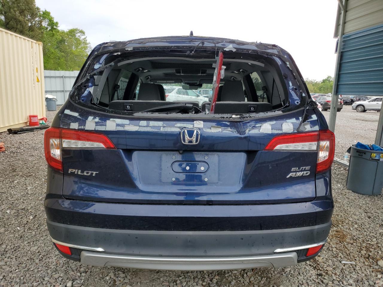 2022 HONDA PILOT ELITE VIN:5FNYF6H0XNB013629