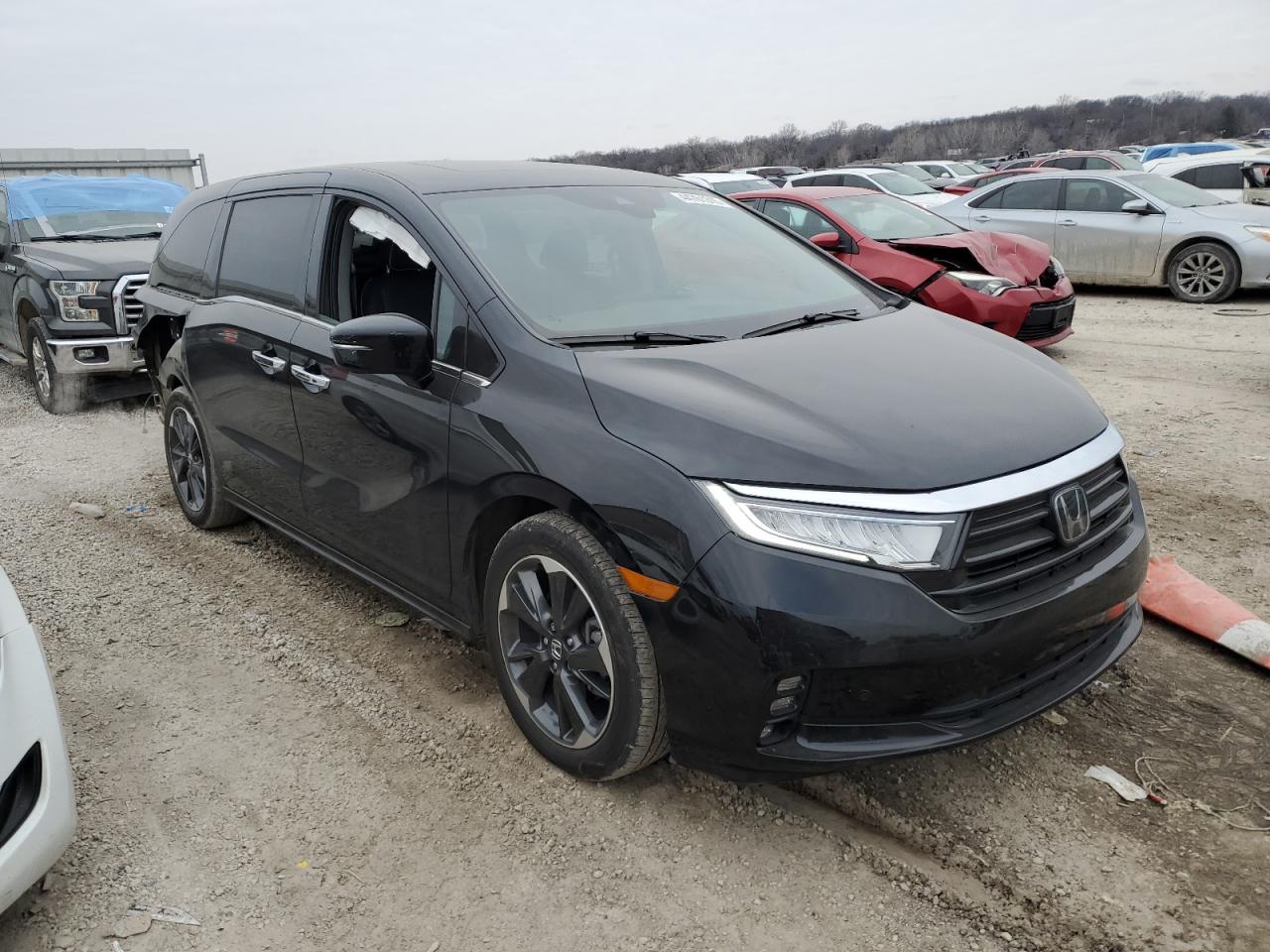 2022 HONDA ODYSSEY ELITE VIN:5FNRL6H92NB038679