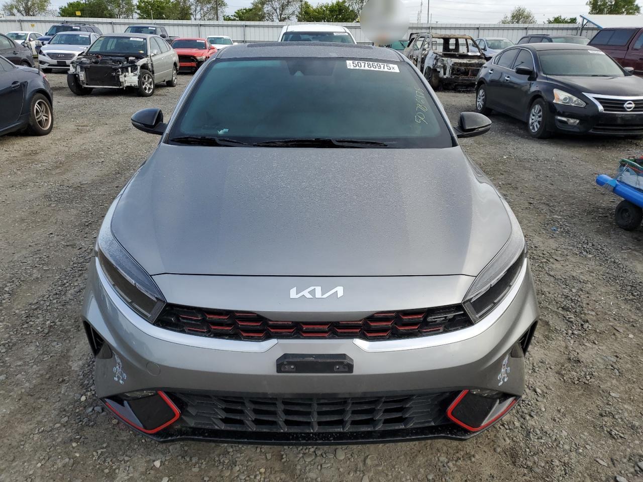 2022 KIA FORTE GT VIN:3KPF44AC7NE457191