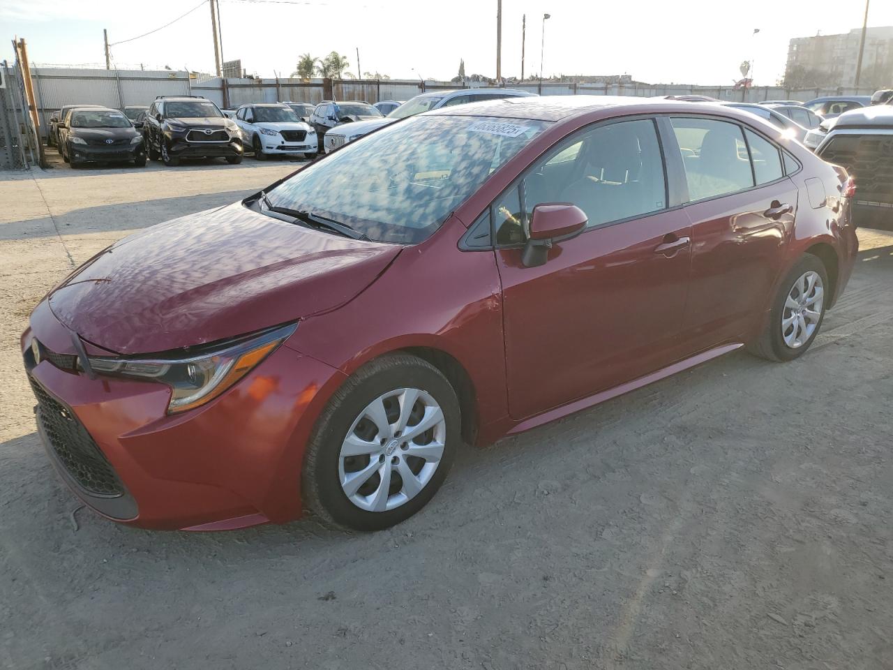 2022 TOYOTA COROLLA LE VIN:JTDEPMAE3NJ200911