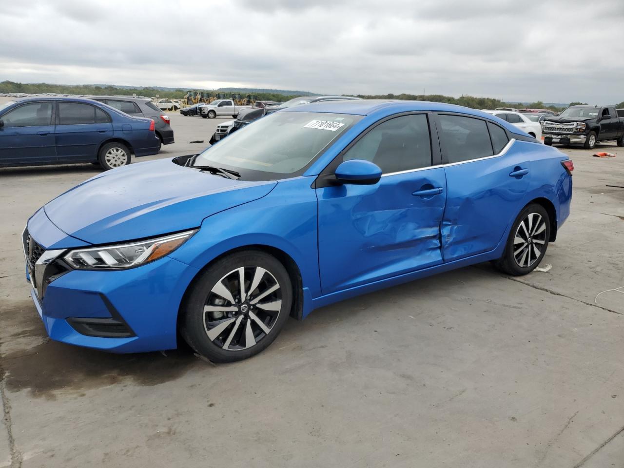 2022 NISSAN SENTRA SV VIN:3N1AB8CV2NY234208