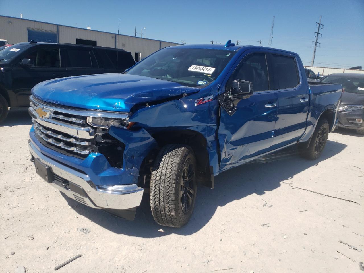 2022 CHEVROLET SILVERADO K1500 LTZ VIN:3GCUDGED4NG542151