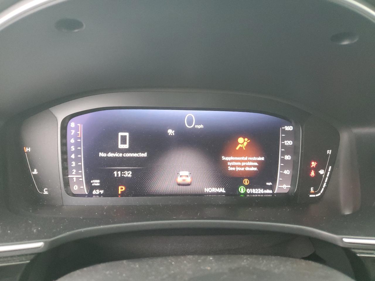 2022 HONDA CIVIC TOURING VIN:2HGFE1F95NH324685