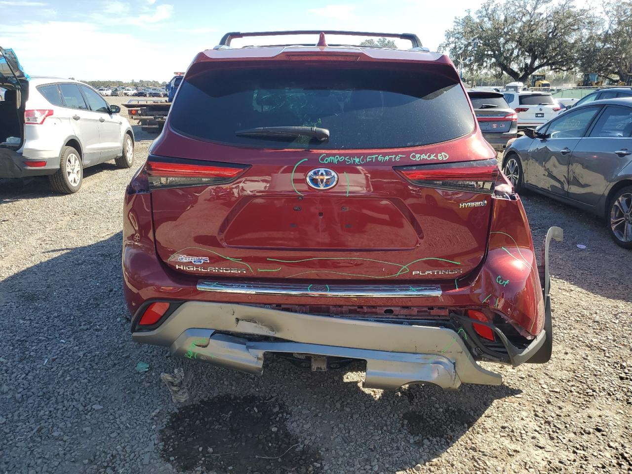 2023 TOYOTA HIGHLANDER HYBRID LIMITED VIN:5TDEBRCH7PS112310