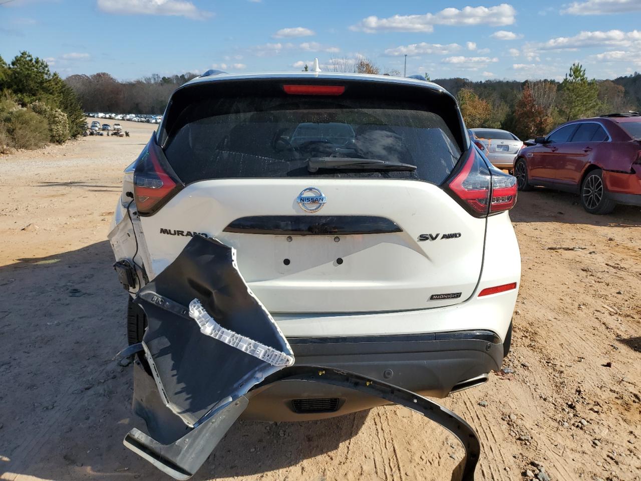2022 NISSAN MURANO SV VIN:5N1AZ2BSXNC130633