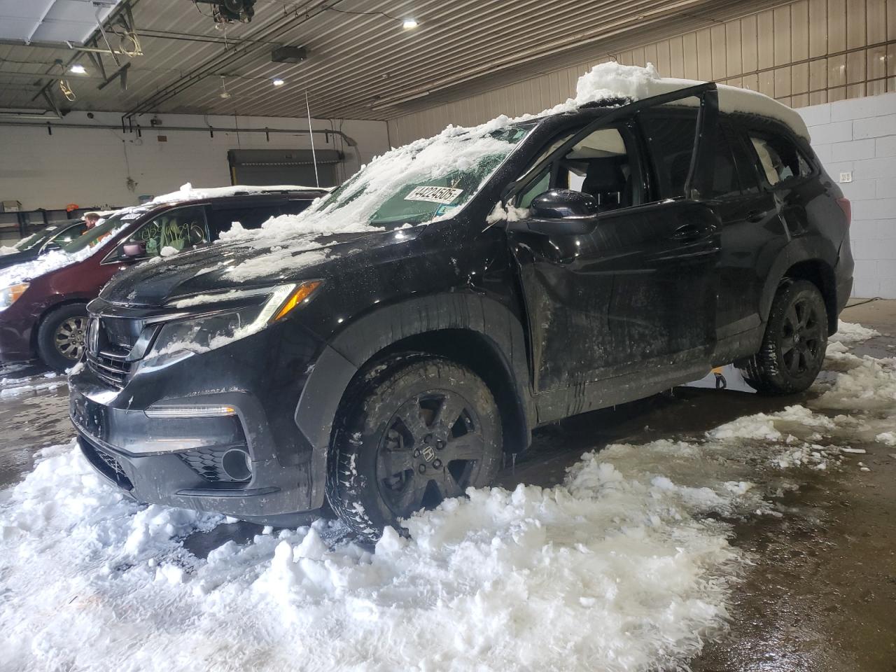 2022 HONDA PILOT TRAILSPORT VIN:5FNYF6H83NB065609
