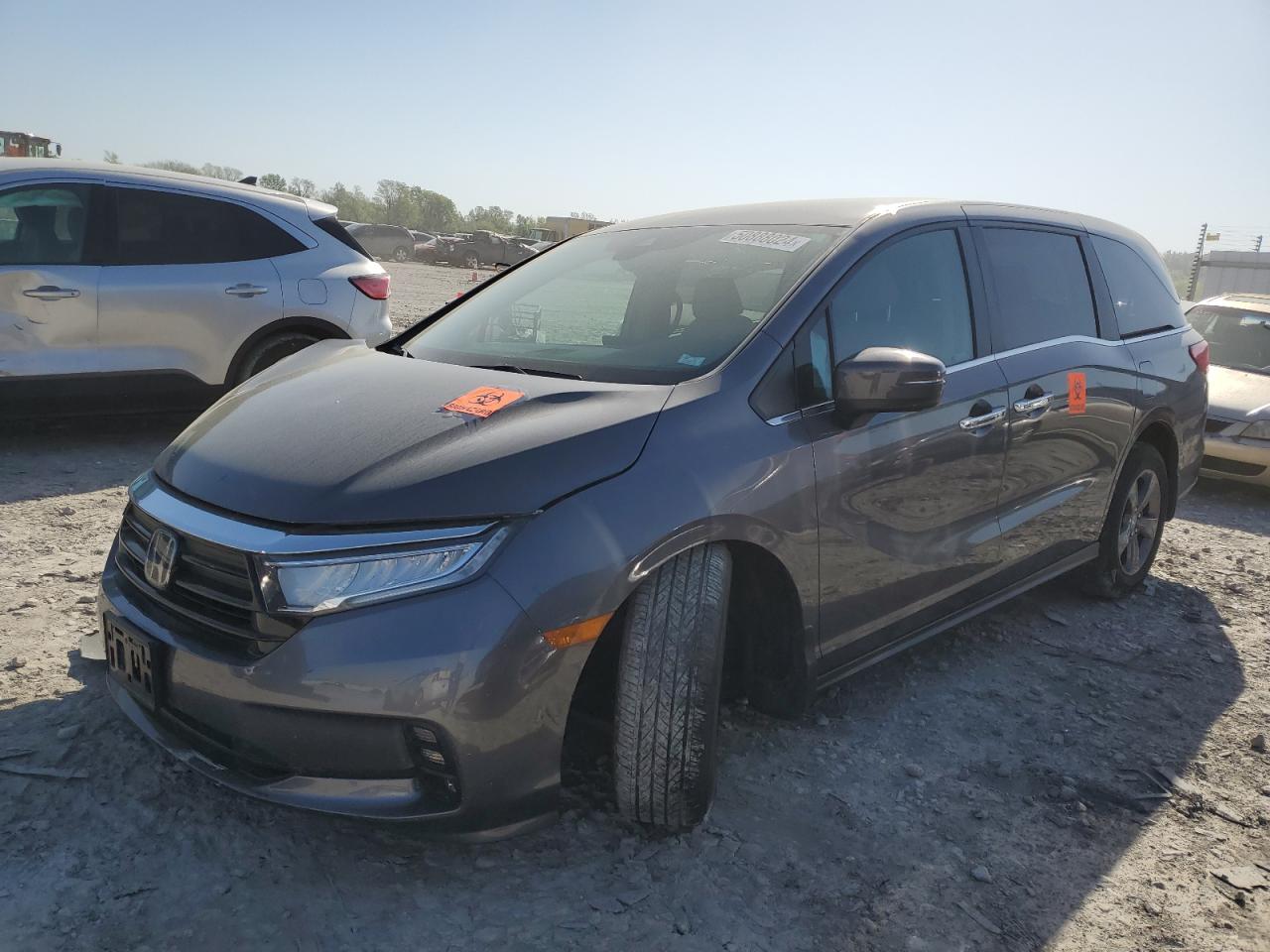 2022 HONDA ODYSSEY EX VIN:5FNRL6H58NB049800