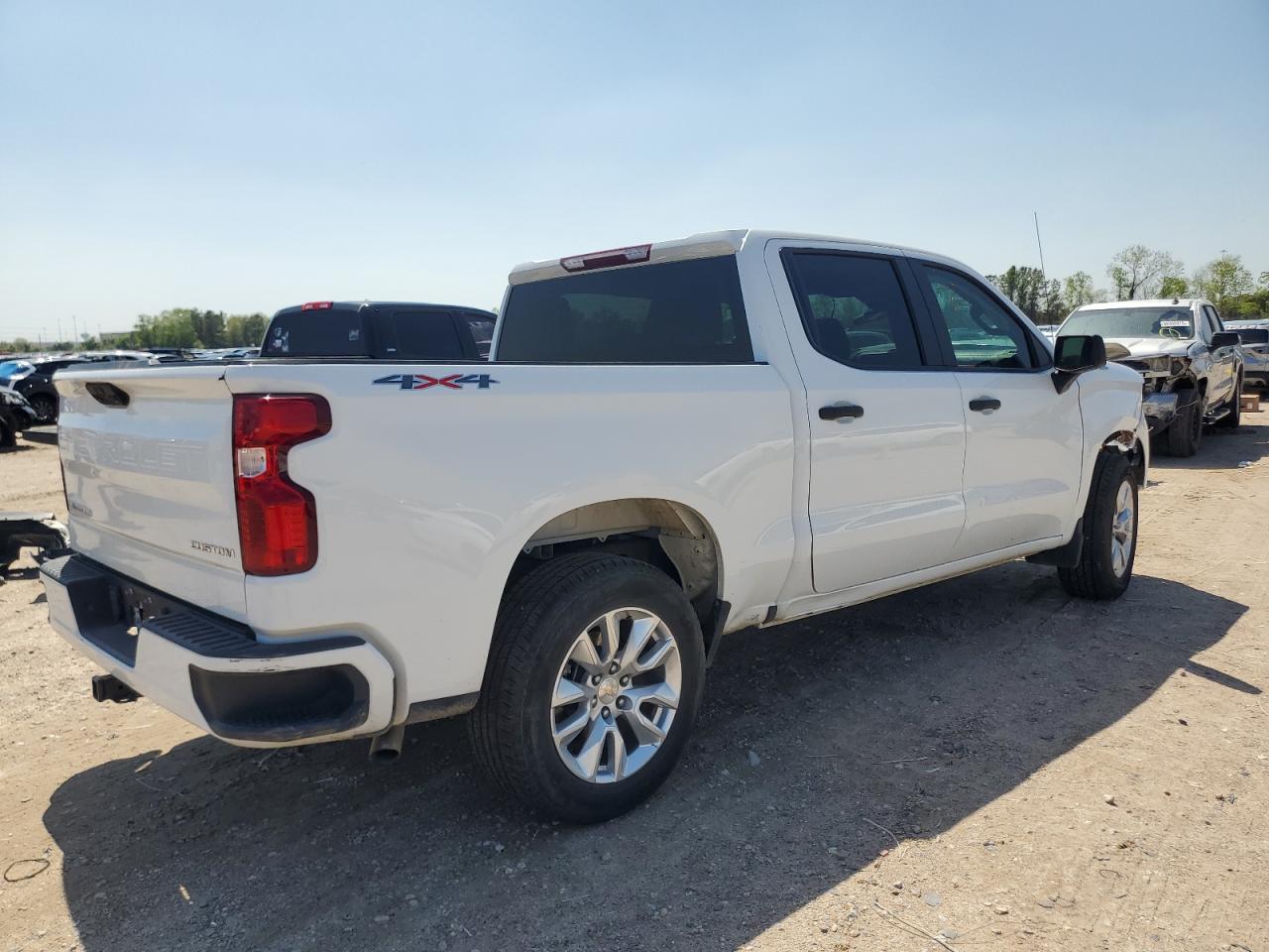 2022 CHEVROLET SILVERADO K1500 CUSTOM VIN:1GCPDBEK4NZ522349