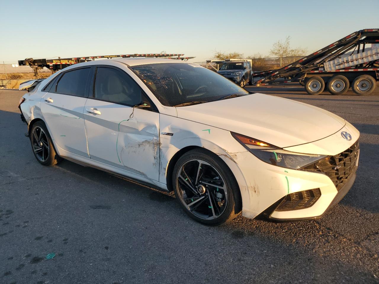 2023 HYUNDAI ELANTRA N LINE VIN:KMHLR4AF4PU540740
