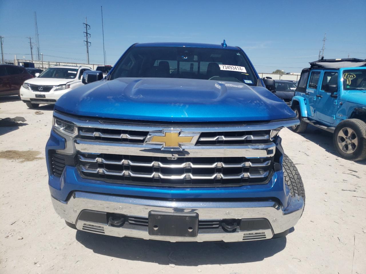 2022 CHEVROLET SILVERADO K1500 LTZ VIN:3GCUDGED4NG542151