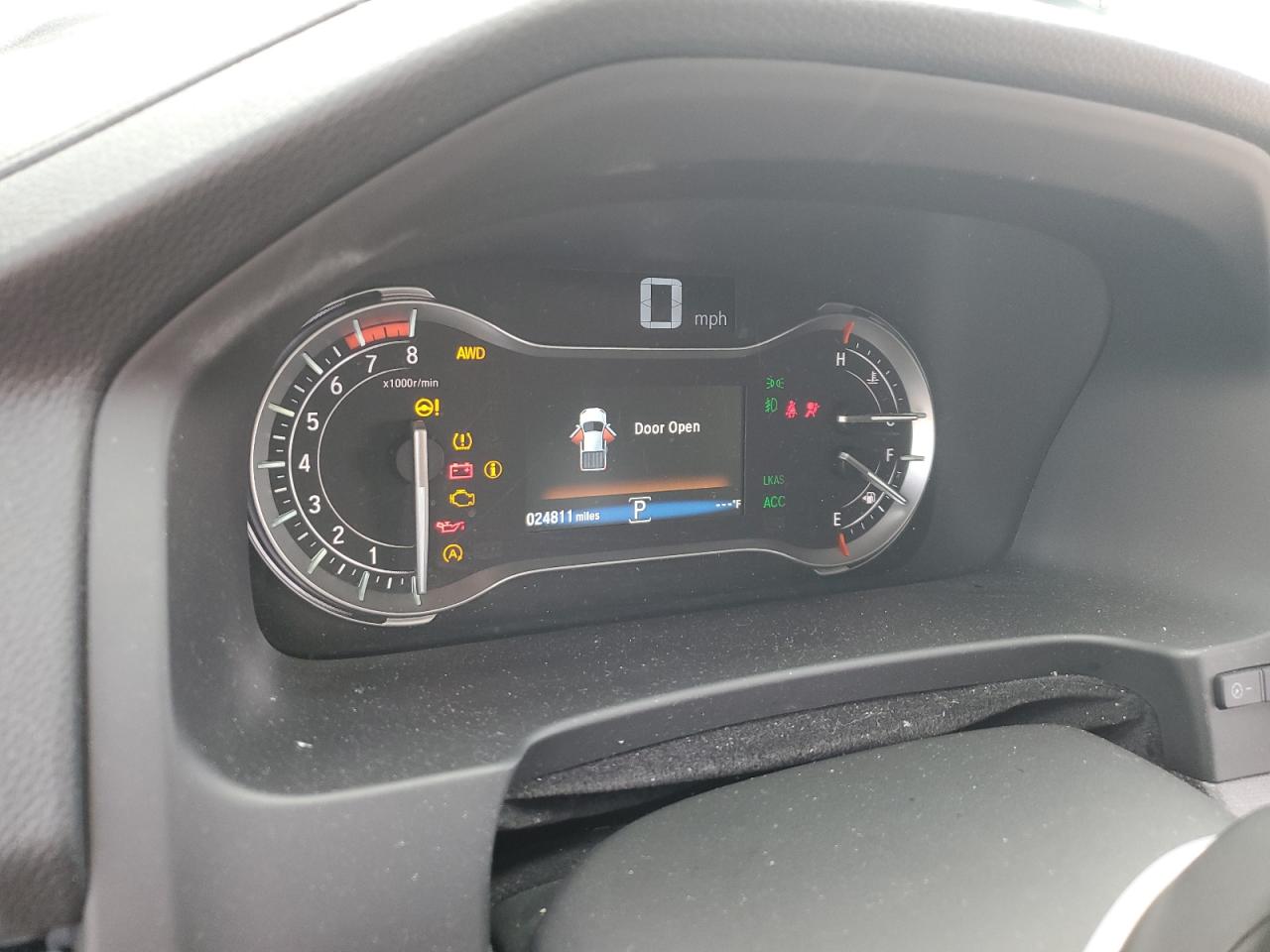 2023 HONDA RIDGELINE RTL VIN:5FPYK3F50PB025307