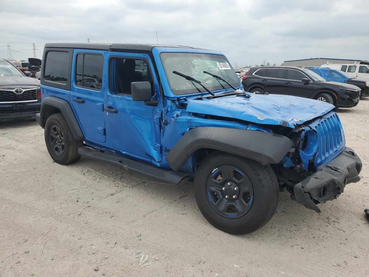 2022 JEEP WRANGLER UNLIMITED SPORT VIN:1C4HJXDN6NW232539