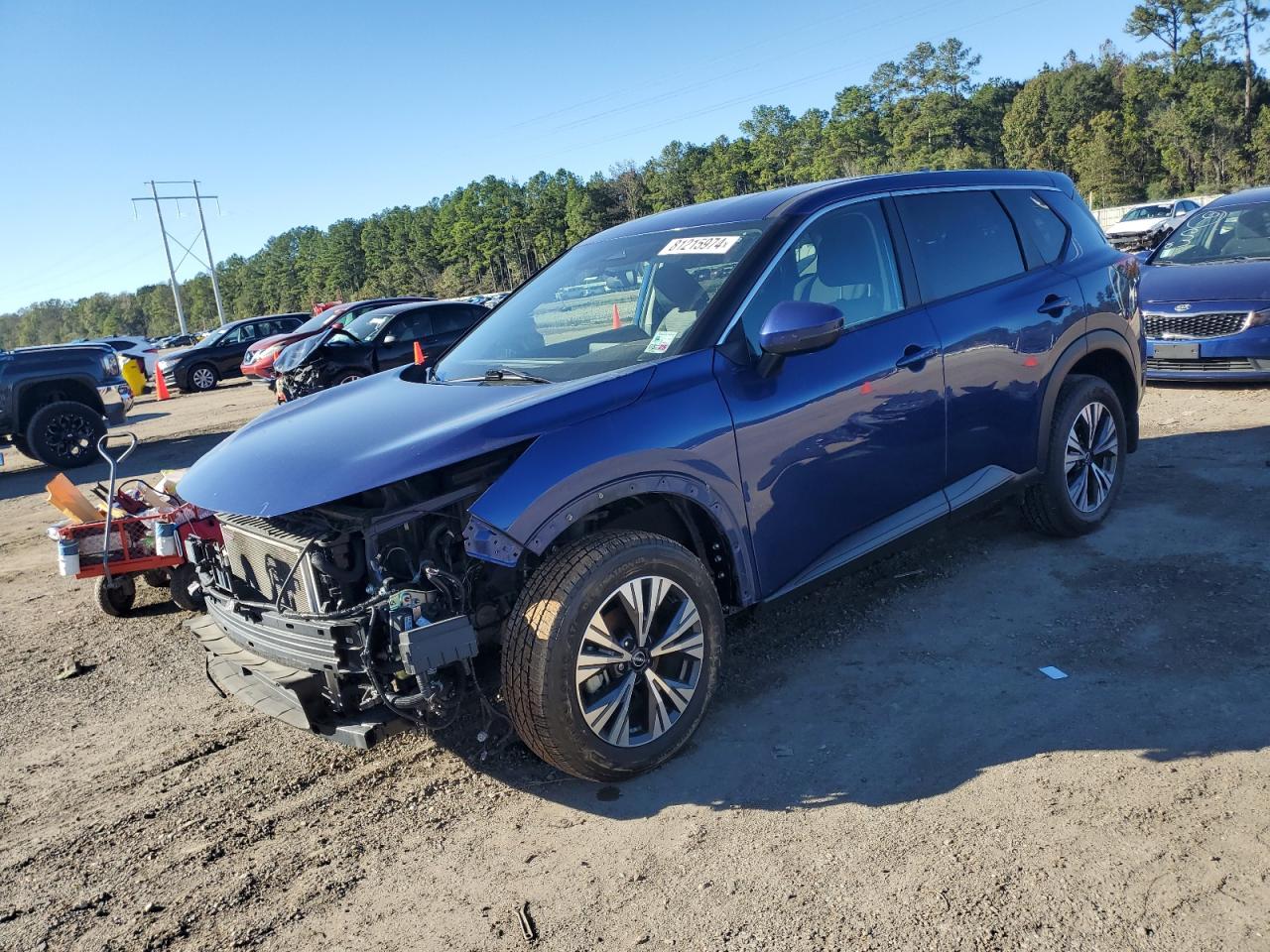 2022 NISSAN ROGUE SV VIN:5N1BT3BA8NC709199