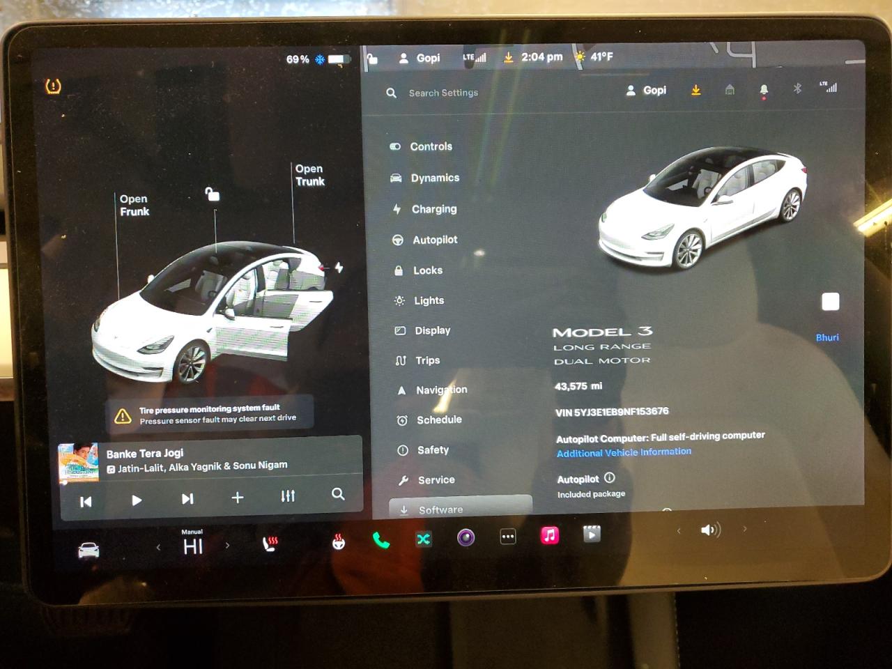 2022 TESLA MODEL 3  VIN:5YJ3E1EB9NF153676
