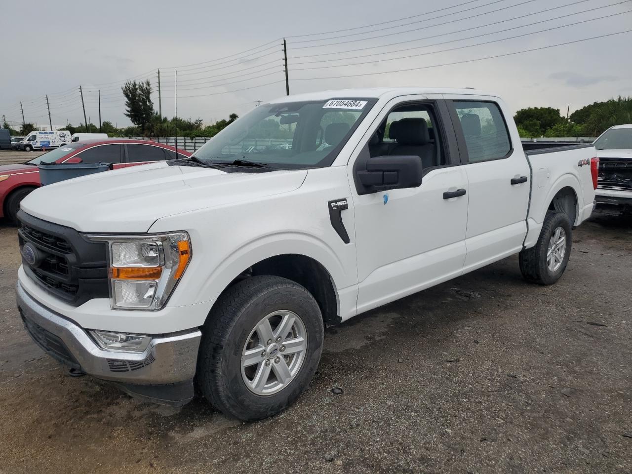 2022 FORD F150 SUPERCREW VIN:1FTFW1E56NFA73901