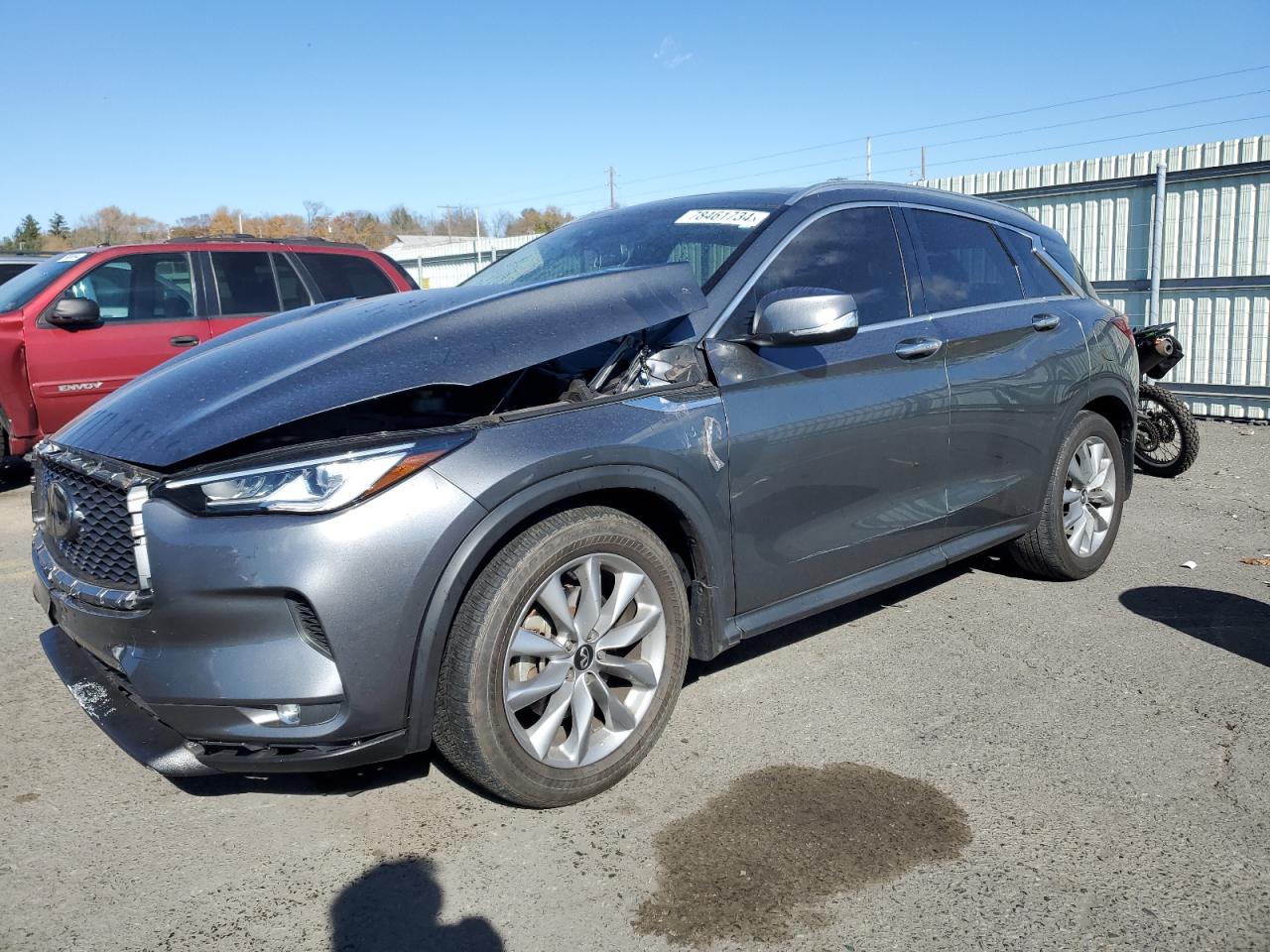 2022 INFINITI QX50 LUXE VIN:3PCAJ5BB9NF109241