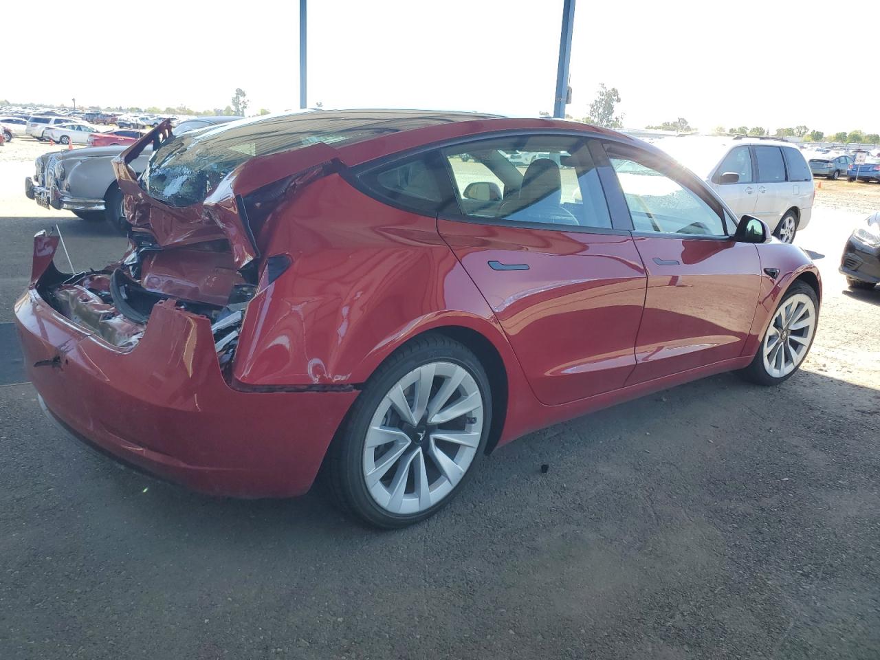 2022 TESLA MODEL 3  VIN:5YJ3E1EB0NF304999