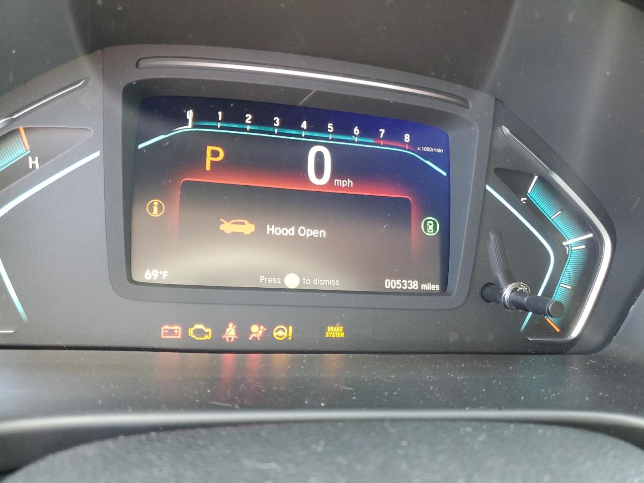 2022 HONDA ODYSSEY TOURING VIN:5FNRL6H8XNB054295