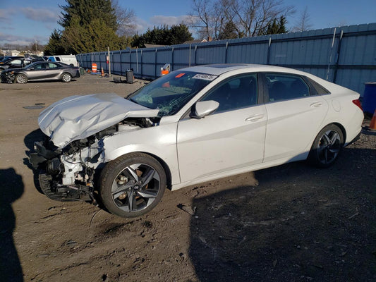 2022 HYUNDAI ELANTRA SEL VIN:5NPLN4AG2NH074676