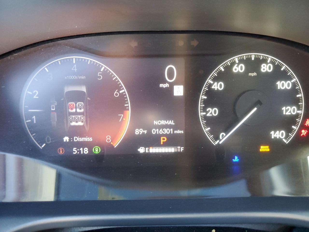 2023 HONDA HR-V SPORT VIN:3CZRZ1H53PM735480