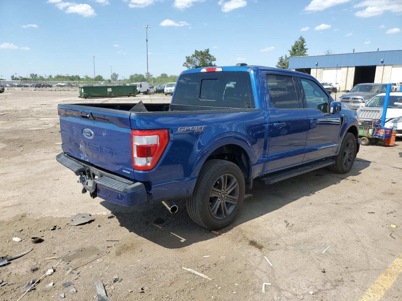 2022 FORD F150 SUPERCREW VIN:1FTEW1EP2NFB70672