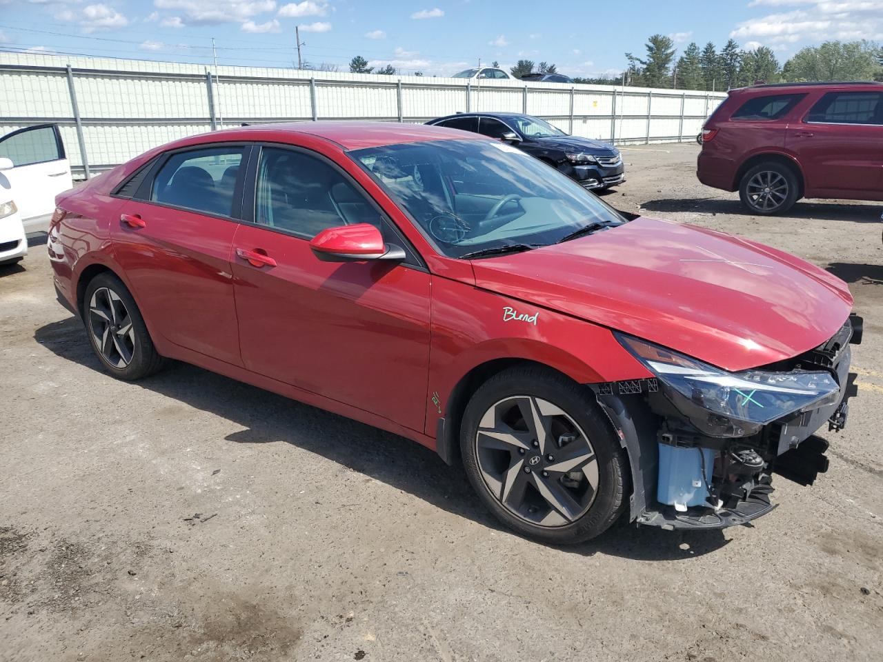 2023 HYUNDAI ELANTRA SEL VIN:KMHLS4AG3PU428282