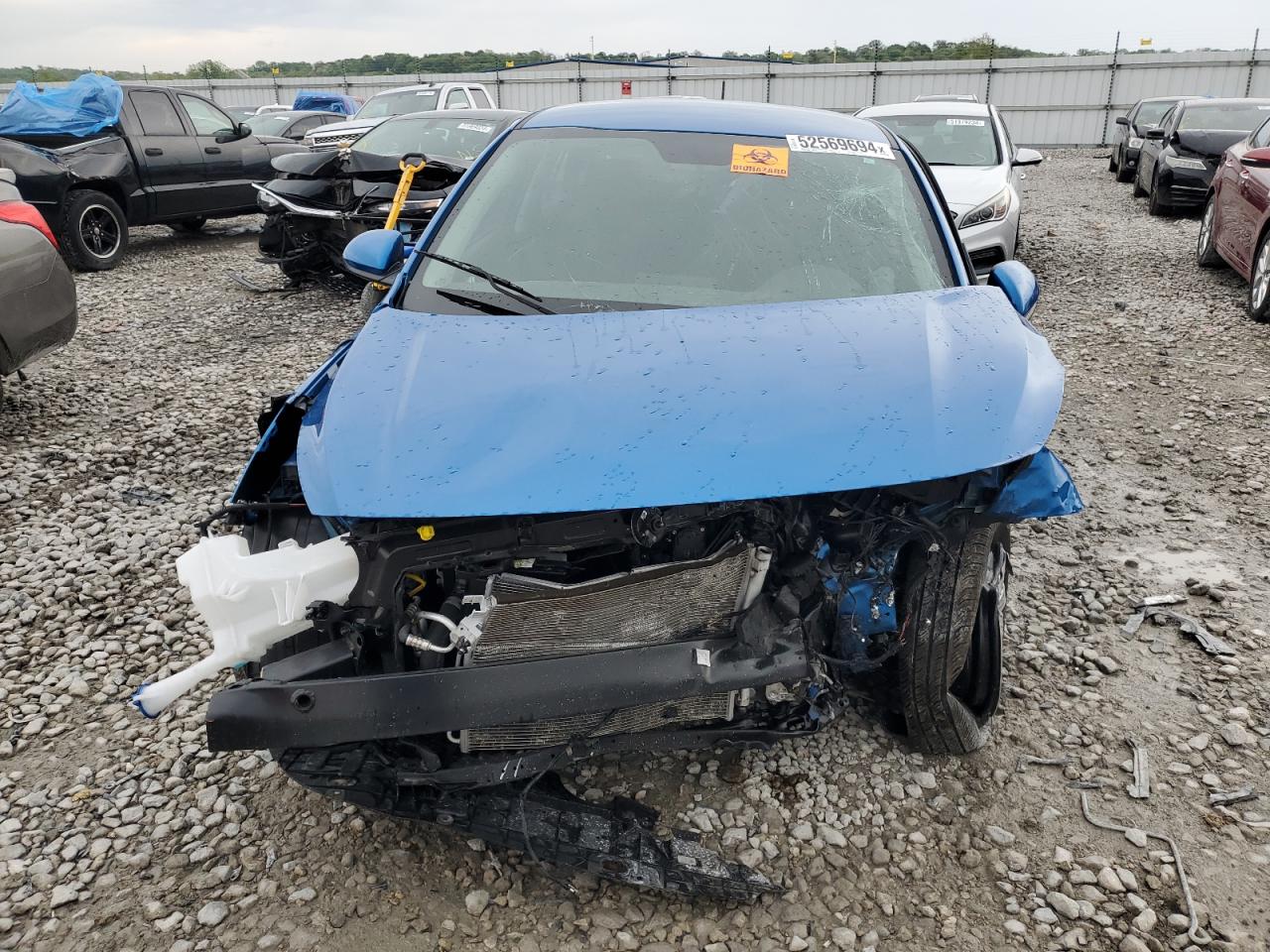2022 KIA RIO LX VIN:3KPA24AD9NE485387