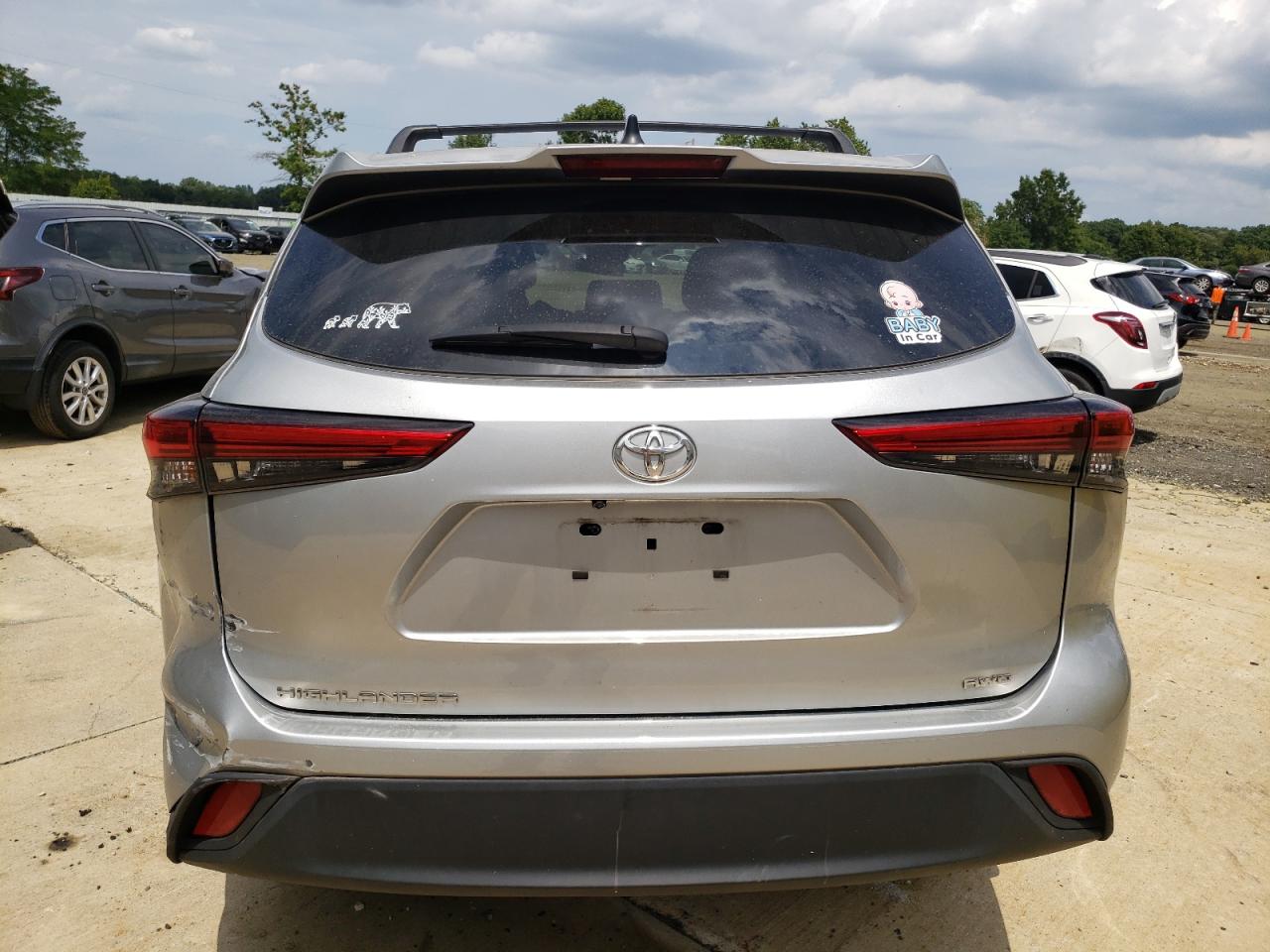 2022 TOYOTA HIGHLANDER L VIN:5TDCZRBHXNS168761