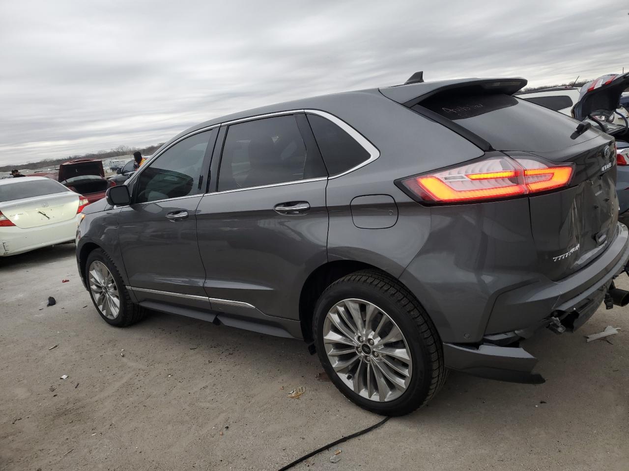 2022 FORD EDGE TITANIUM VIN:2FMPK4K99NBA29297