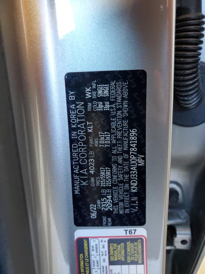 2023 KIA SOUL EX VIN:KNDJ33AU0P7841896