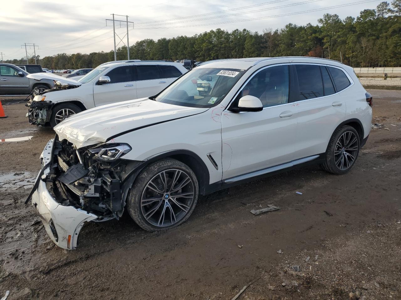 2022 BMW X3 SDRIVE30I VIN:WBX47DP00NN182029