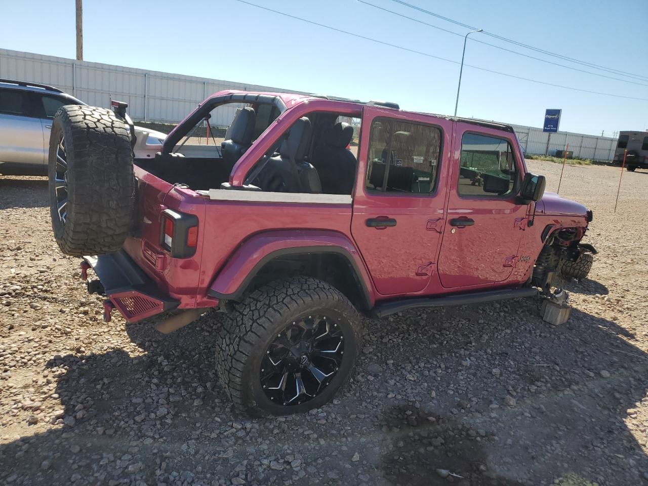 2022 JEEP WRANGLER UNLIMITED SAHARA VIN:1C4HJXEG0NW157739