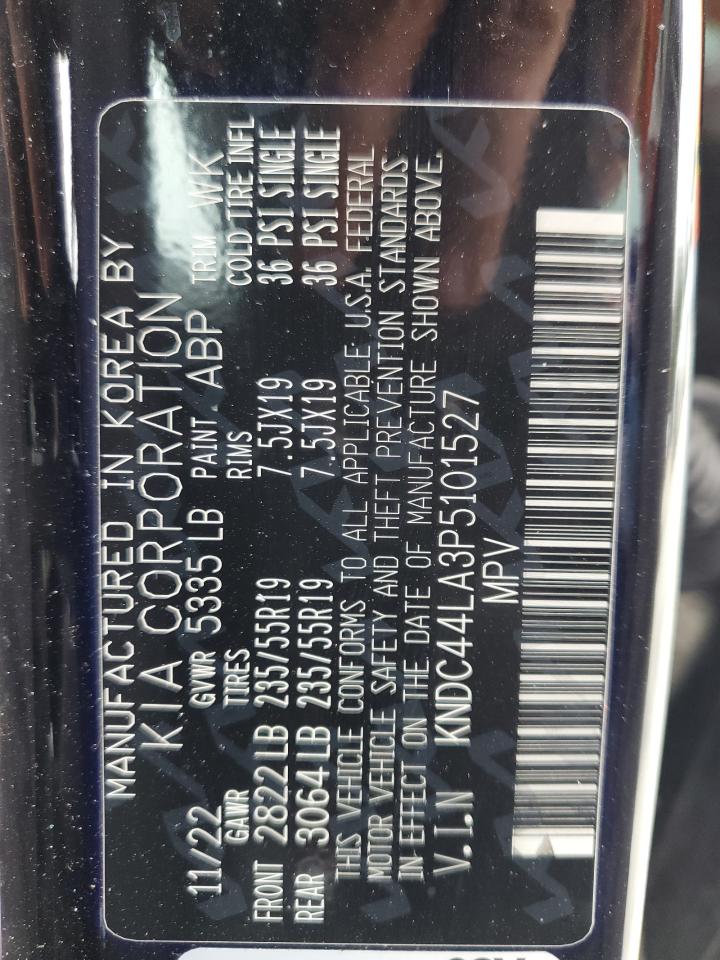 2023 KIA EV6 GT LINE VIN:KNDC44LA3P5101527